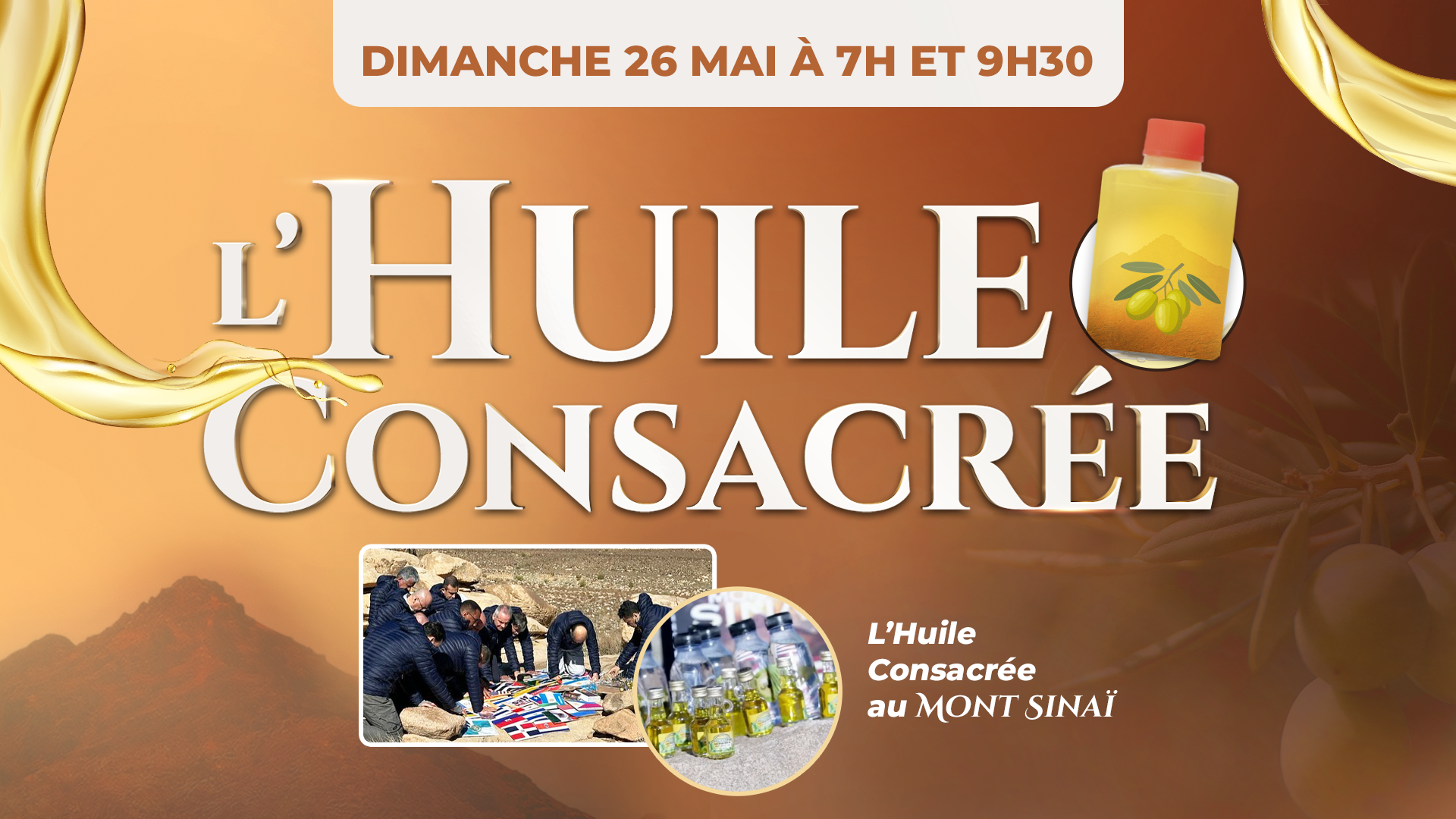 LED Huile Consacrée